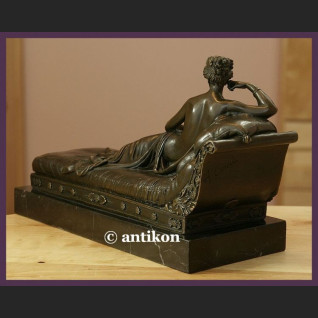 Paulina rzeźba prawdziwy brąz A. Canova 