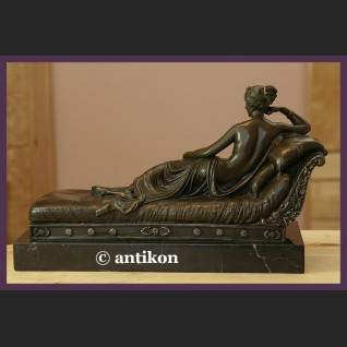 Paulina rzeźba prawdziwy brąz A. Canova 