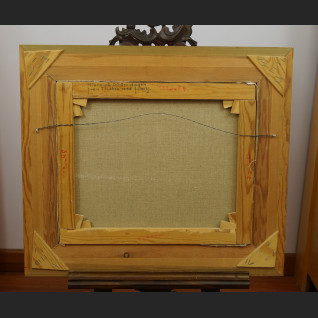 Pejzaż z wodospadem olej na płótnie Pejzaż z wodospadem olej na płótnie