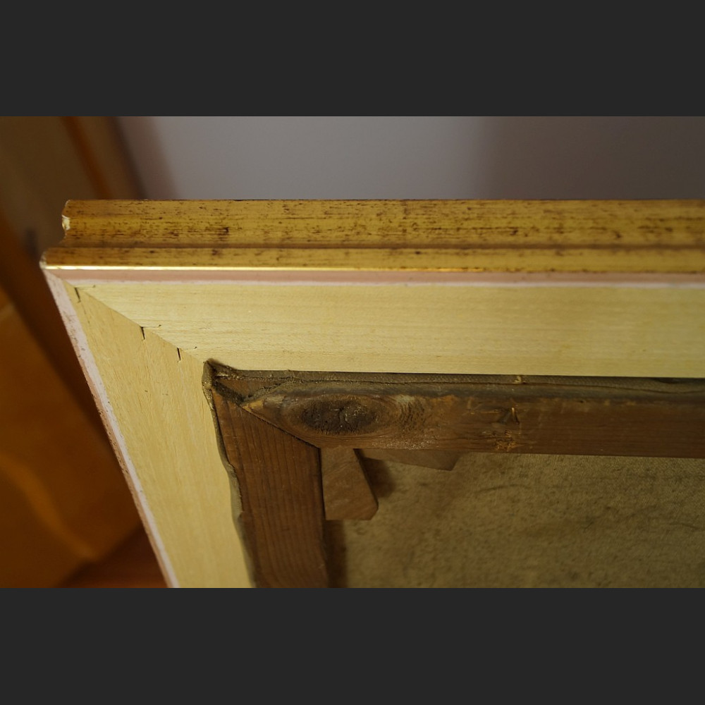 Oczekiwanie brzeg morza romantyczny obraz marynistyczny 