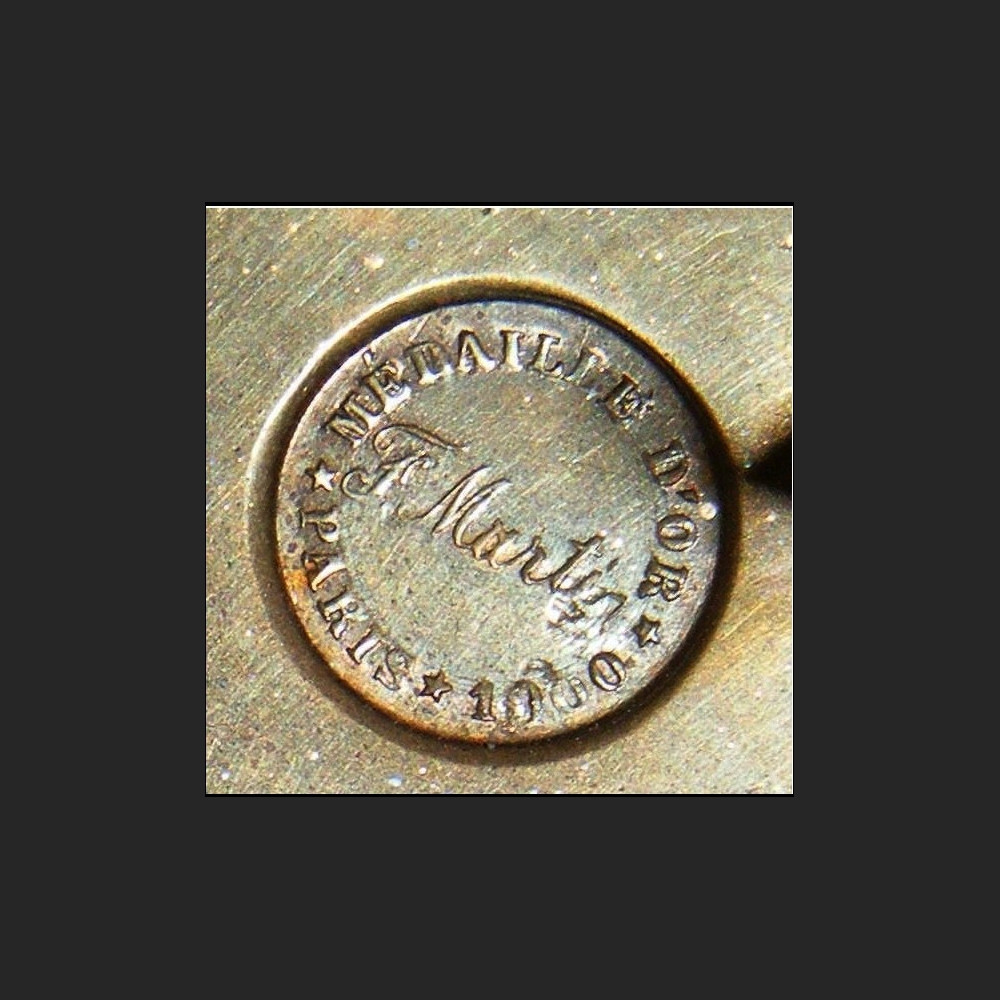 Zegar kominkowy antyk ze świecznikami Francja 