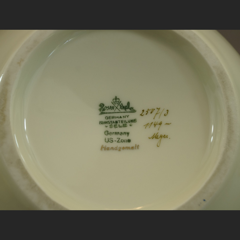 Wazon Rosenthal Kula duża ręcznie malowana antyki Wazon Rosenthal Kula duża ręcznie malowana antyki