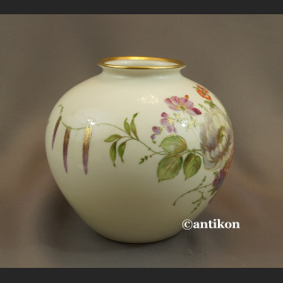 Wazon Rosenthal Kula duża ręcznie malowana antyki Wazon Rosenthal Kula duża ręcznie malowana antyki