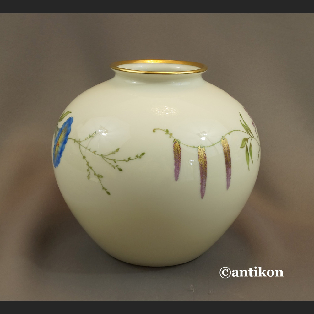 Wazon Rosenthal Kula duża ręcznie malowana antyki Wazon Rosenthal Kula duża ręcznie malowana antyki