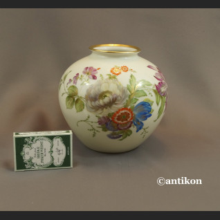 Wazon Rosenthal Kula duża ręcznie malowana antyki Wazon Rosenthal Kula duża ręcznie malowana antyki