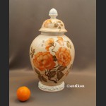 Porcelana Rosenthal wazon wielka kula z kwiatami