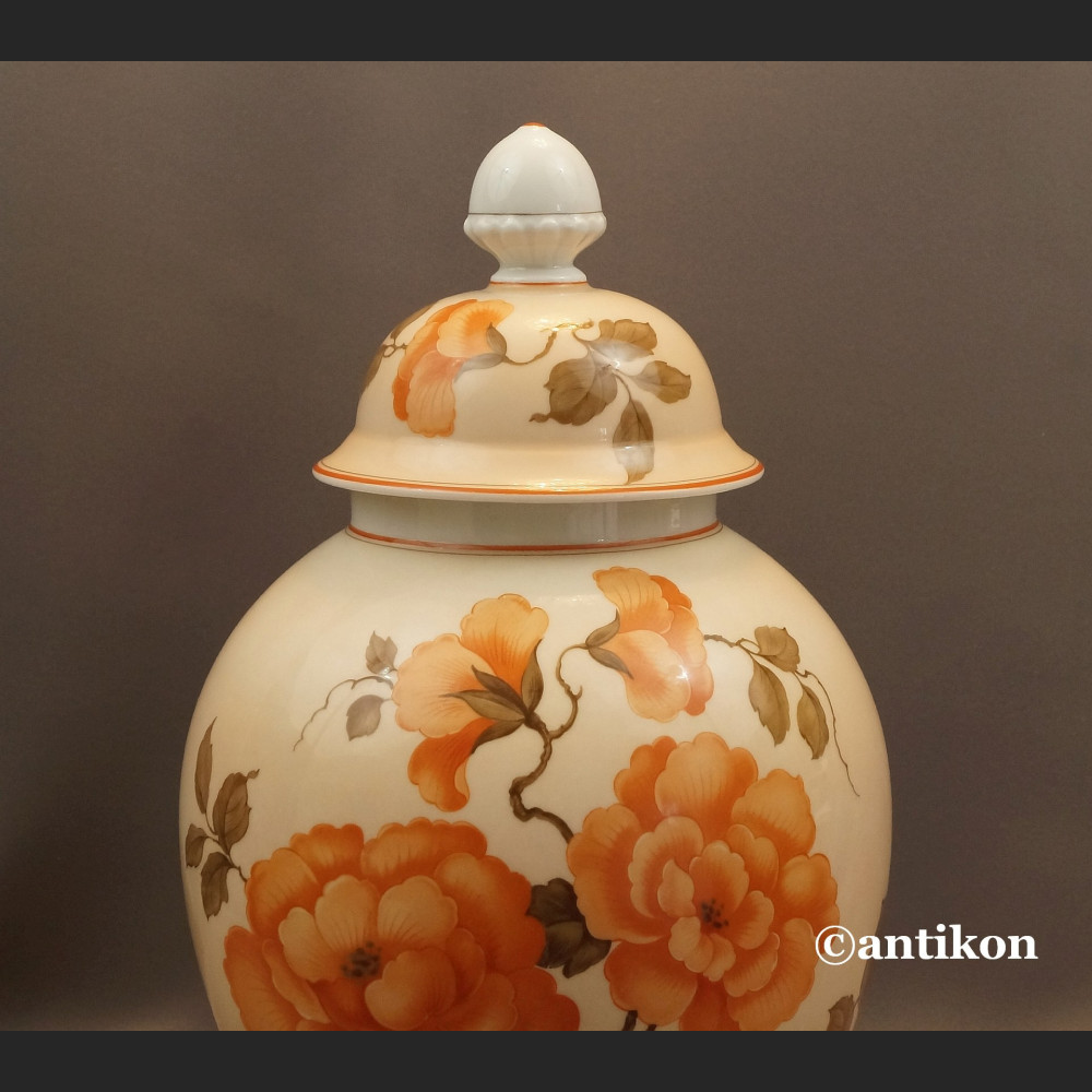 Porcelana Rosenthal wazon wielka kula z kwiatami Porcelana Rosenthal wazon wielka kula z kwiatami
