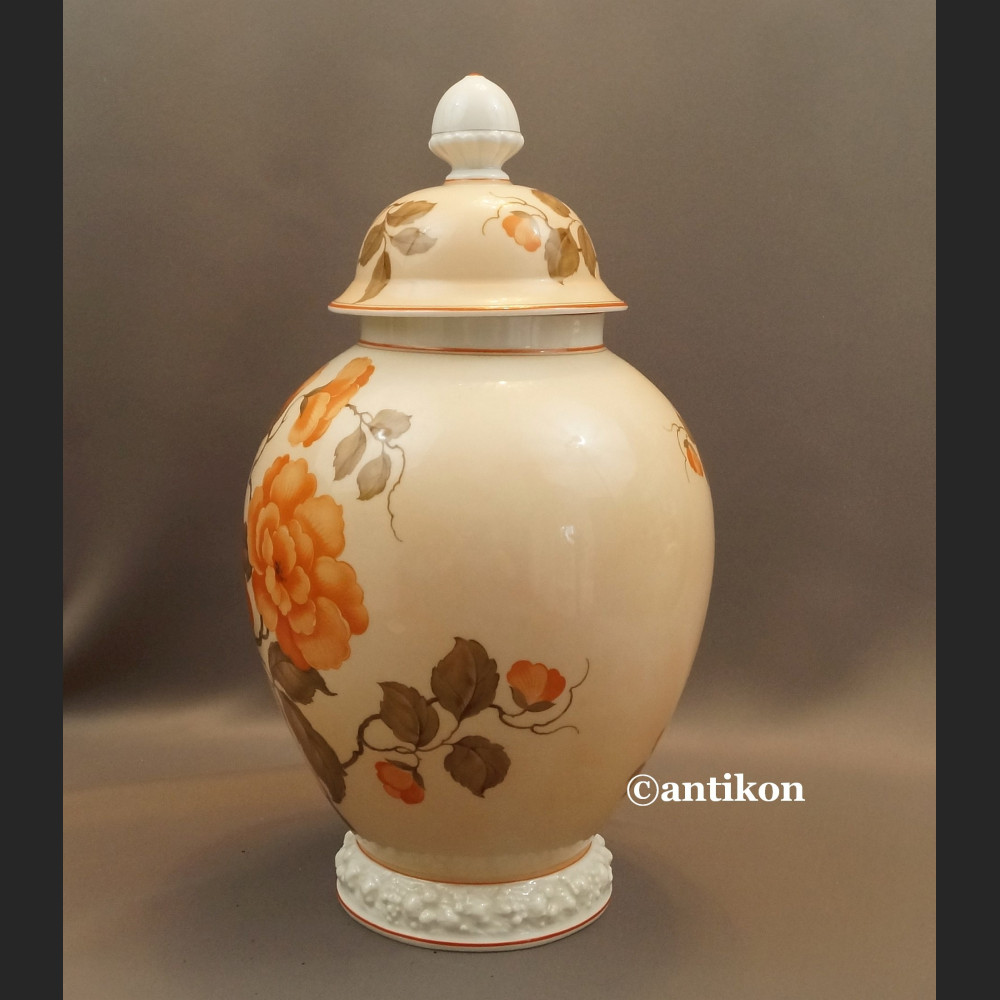 Porcelana Rosenthal wazon wielka kula z kwiatami Porcelana Rosenthal wazon wielka kula z kwiatami