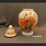 Porcelana Rosenthal wazon wielka kula z kwiatami