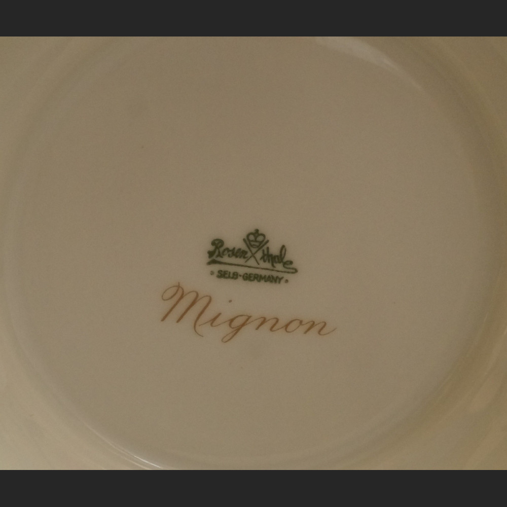 Porcelana Rosenthal wazon wielka kula z kwiatami Porcelana Rosenthal wazon wielka kula z kwiatami