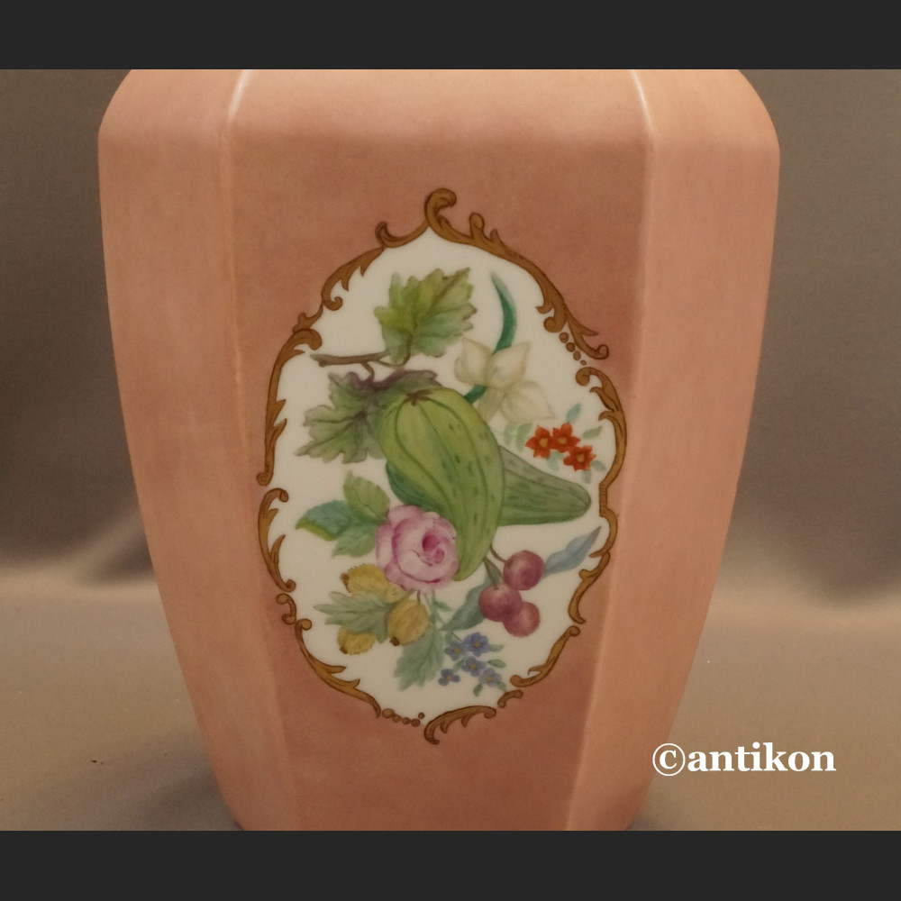 Porcelana Rosenthal Unikat wazon ręcznie malowany Porcelana Rosenthal Unikat wazon ręcznie malowany