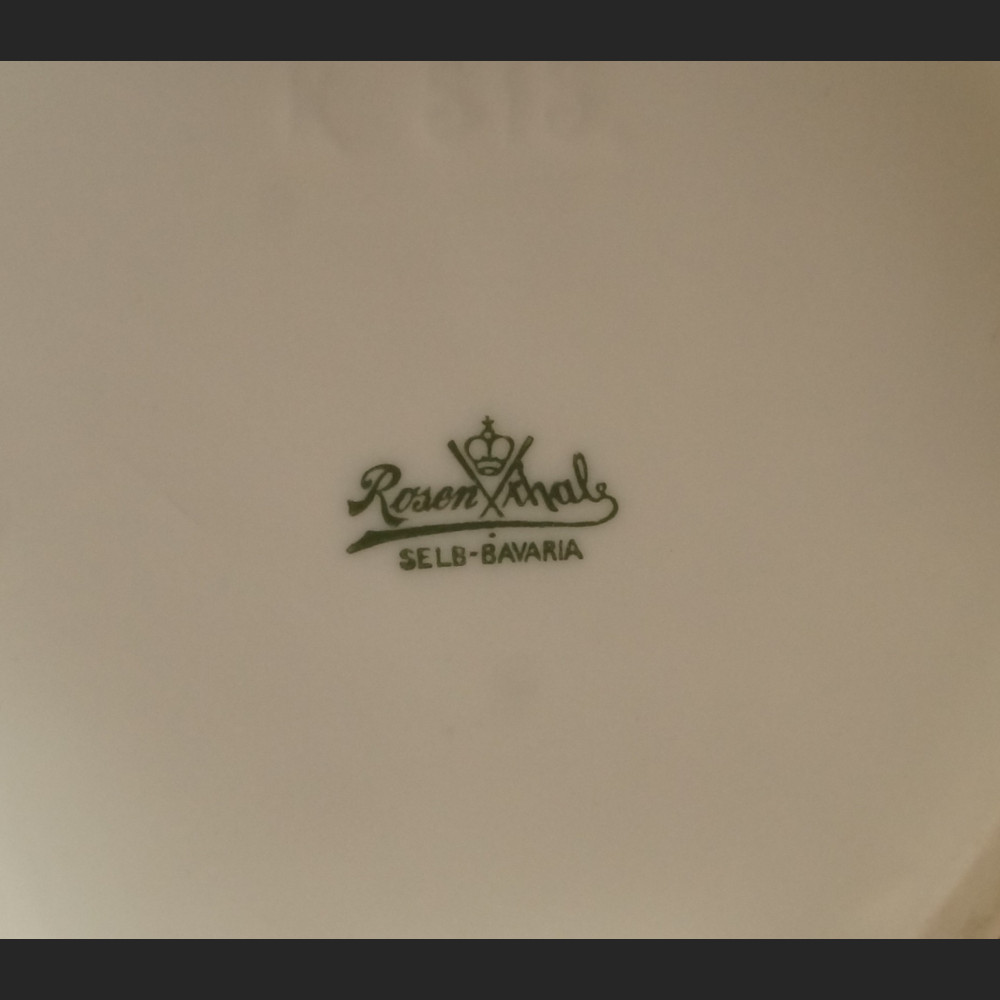 Porcelana Rosenthal Unikat wazon ręcznie malowany Porcelana Rosenthal Unikat wazon ręcznie malowany