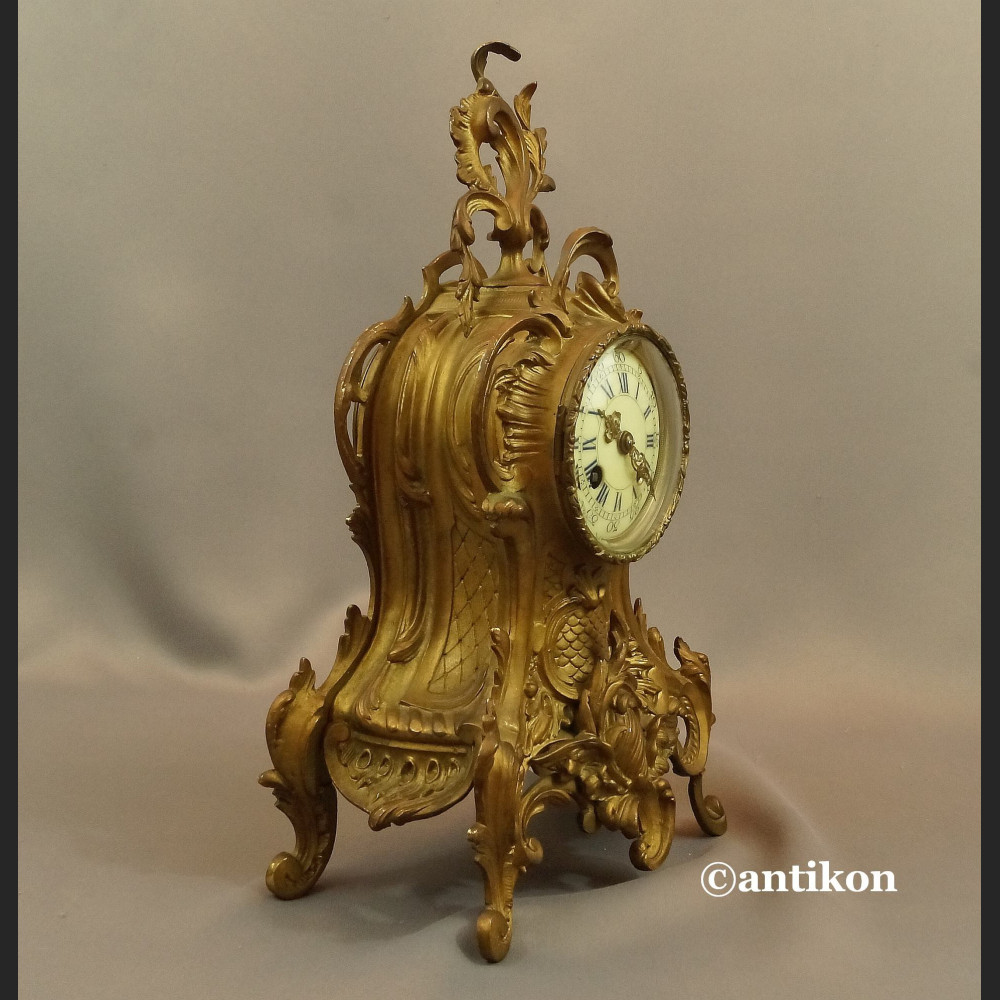 Zegar kominkowy Francja XIX w 