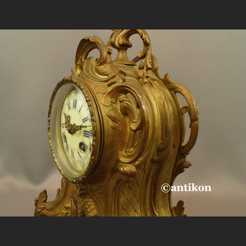 Zegar kominkowy Francja XIX w 