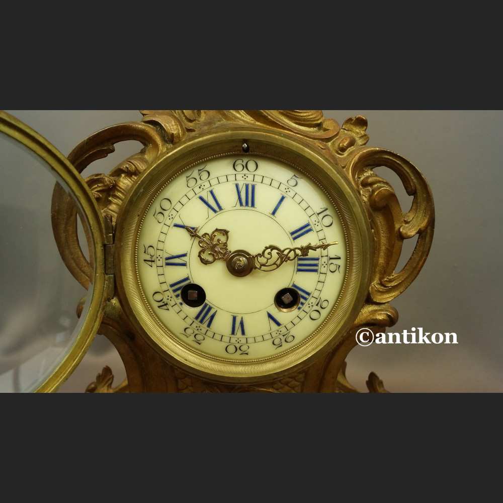 Zegar kominkowy Francja XIX w 