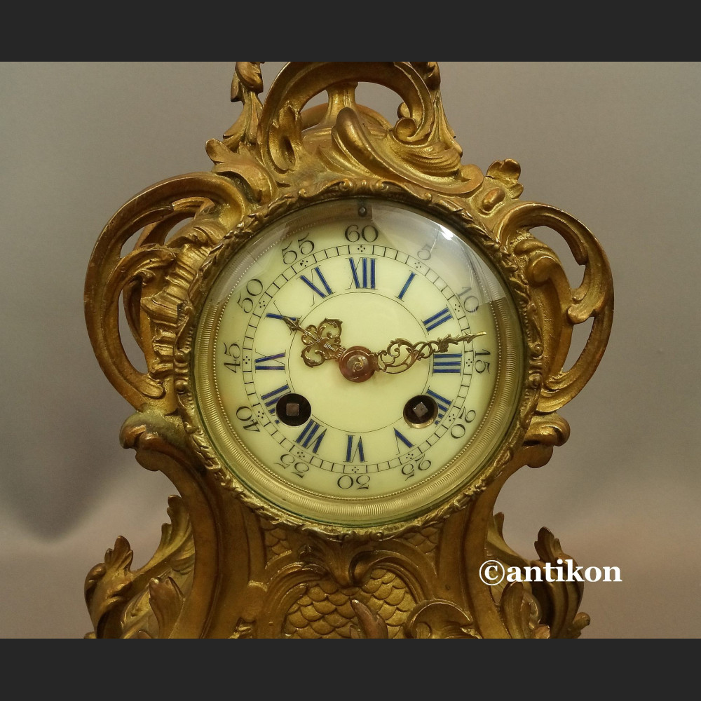 Zegar kominkowy Francja XIX w 