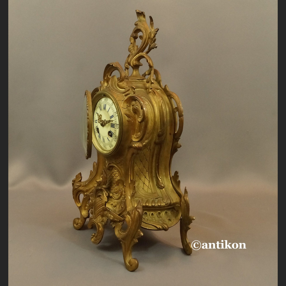 Zegar kominkowy Francja XIX w 