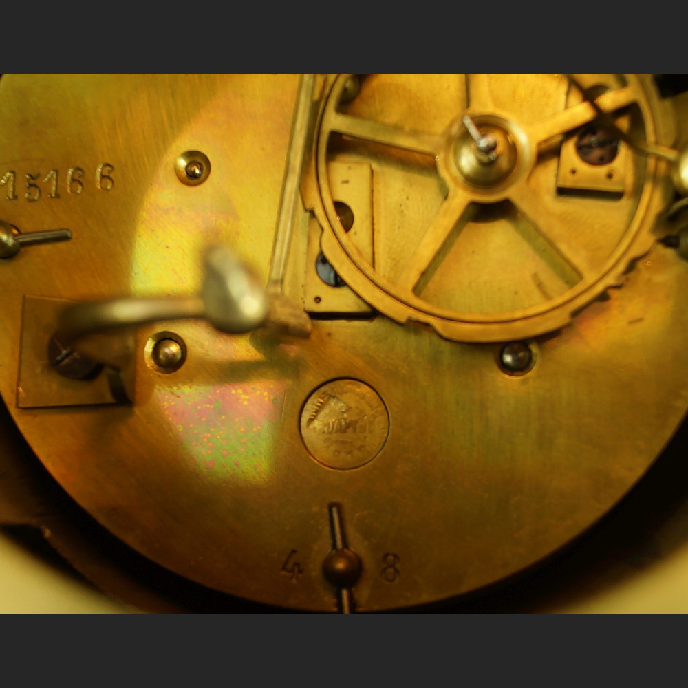 Zegar kominkowy Francja XIX w 