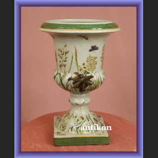 Donica porcelanowa z ważkami żardiniera do kwiatów  Donica porcelanowa z ważkami żardiniera do kwiatów