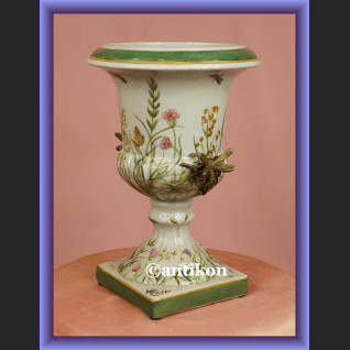 Donica porcelanowa z ważkami żardiniera do kwiatów  Donica porcelanowa z ważkami żardiniera do kwiatów