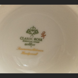 Wazony Rosenthal  czarny mat złocenia wielki pałacowy