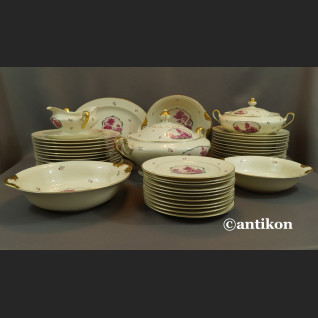 Serwis Rosenthal Ivory 12 osobowy obiadowy ze scenkami Unkat 