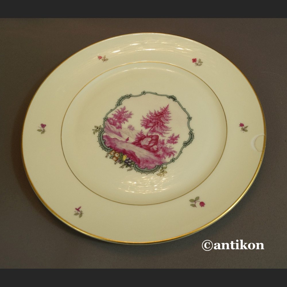 Serwis Rosenthal Ivory 12 osobowy obiadowy ze scenkami Unkat 