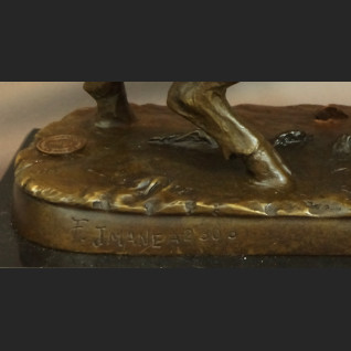 Rzeźba dzika prezent dla myśliwego 