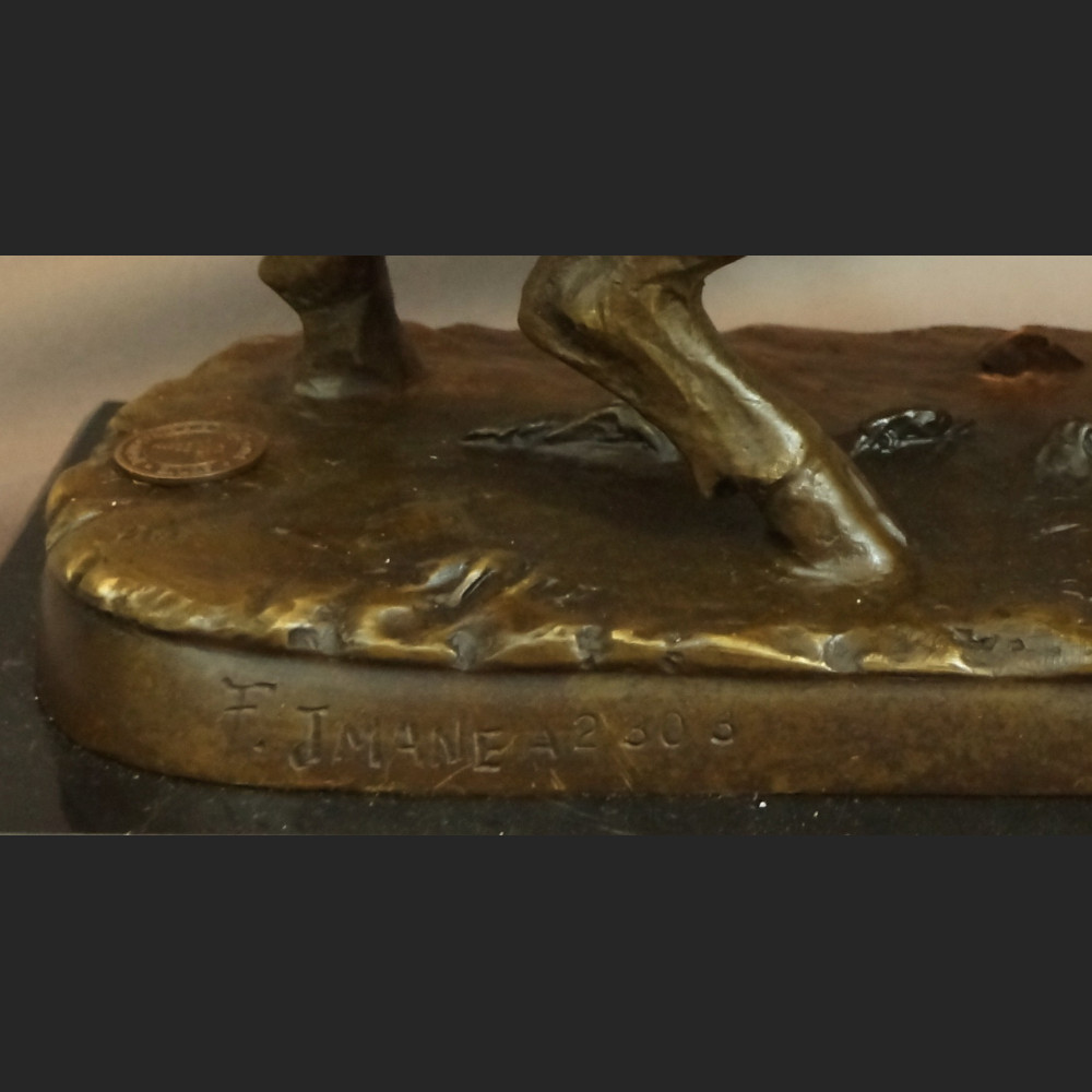 Rzeźba dzika prezent dla myśliwego 