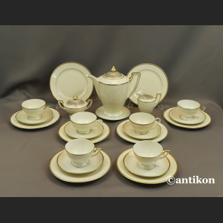 Thomas Ivory  Rosenthal  serwis kawowy dla 6 osób empire
