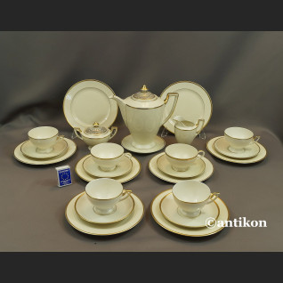 Thomas Ivory  Rosenthal  serwis kawowy dla 6 osób empire