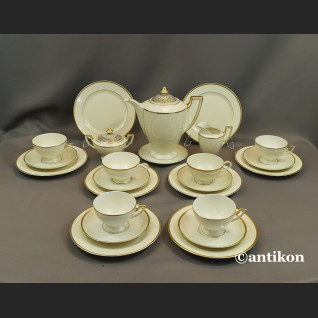 Thomas Ivory  Rosenthal  serwis kawowy dla 6 osób empire