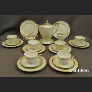Thomas Ivory  Rosenthal  serwis kawowy dla 6 osób empire