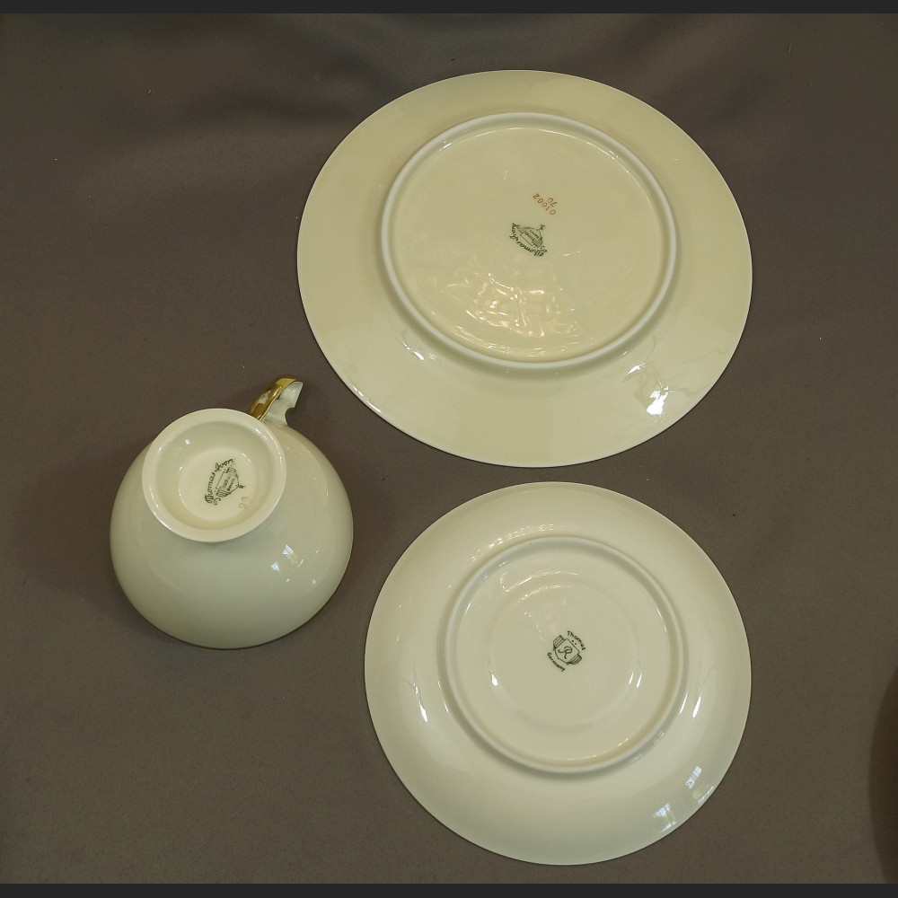 Thomas Ivory  Rosenthal  serwis kawowy dla 6 osób empire