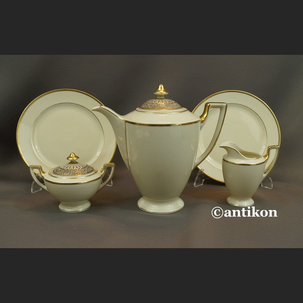 Thomas Ivory  Rosenthal  serwis kawowy dla 6 osób empire