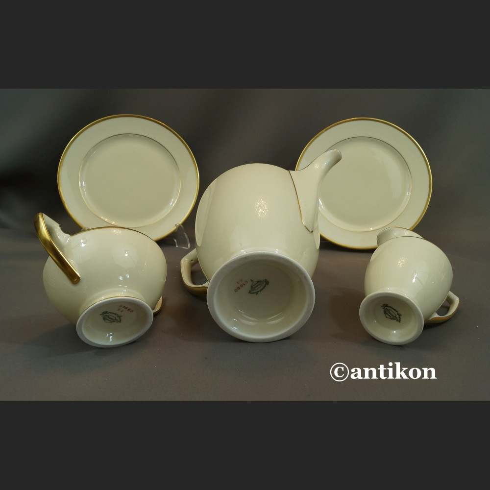 Thomas Ivory  Rosenthal  serwis kawowy dla 6 osób empire