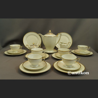 Thomas Ivory  Rosenthal  serwis kawowy dla 6 osób empire