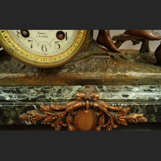 Zegar kominkowy antyk  Francja 1900r 