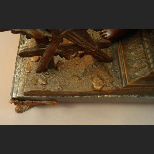 Zegar kominkowy antyk  Francja 1900r 