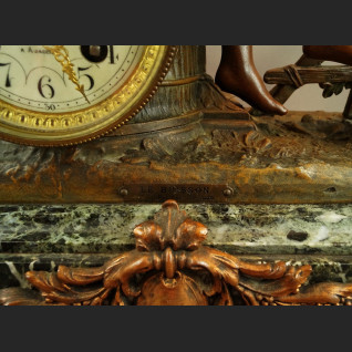 Zegar kominkowy antyk  Francja 1900r 