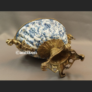 Patera porcelanowa cebulowy wzór z aniołami 