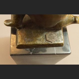 Rzeźba nowoczesna Akrobatka z brązu  Rzeźba nowoczesna Akrobatka z brązu