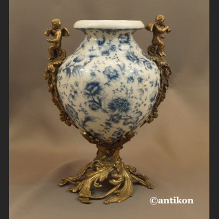 Wazon wzór cebulowy duży z brązem Wazon wzór cebulowy duży z brązem