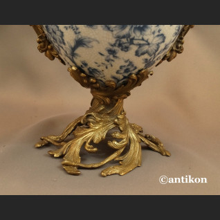 Wazon wzór cebulowy duży z brązem Wazon wzór cebulowy duży z brązem