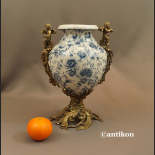 Wazon wzór cebulowy duży z brązem Wazon wzór cebulowy duży z brązem