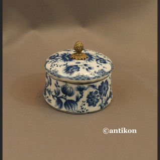 Szkatułka porcelanowa wzór cebulowy kobaltowy Szkatułka porcelanowa wzór cebulowy kobaltowy