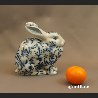 Zajączek wielkanocny kobaltowy wzór Zajączek wielkanocny kobaltowy wzór