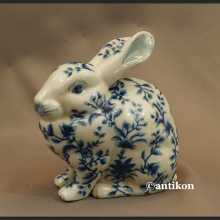Zajączek wielkanocny kobaltowy wzór Zajączek wielkanocny kobaltowy wzór