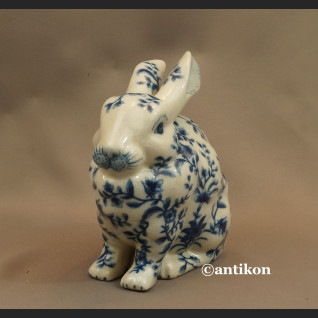 Zajączek wielkanocny kobaltowy wzór Zajączek wielkanocny kobaltowy wzór