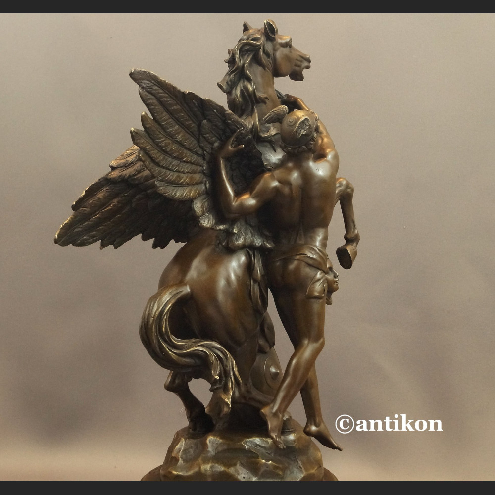 Perseusz i Pegaz rzeźba z brązu luksusowy prezent  Perseusz i Pegaz rzeźba z brązu luksusowy prezent